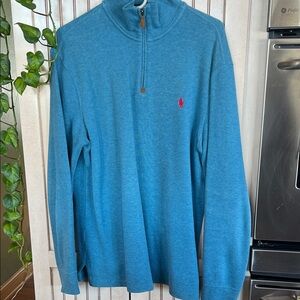 Ralph Lauren Teal Knit Sweater